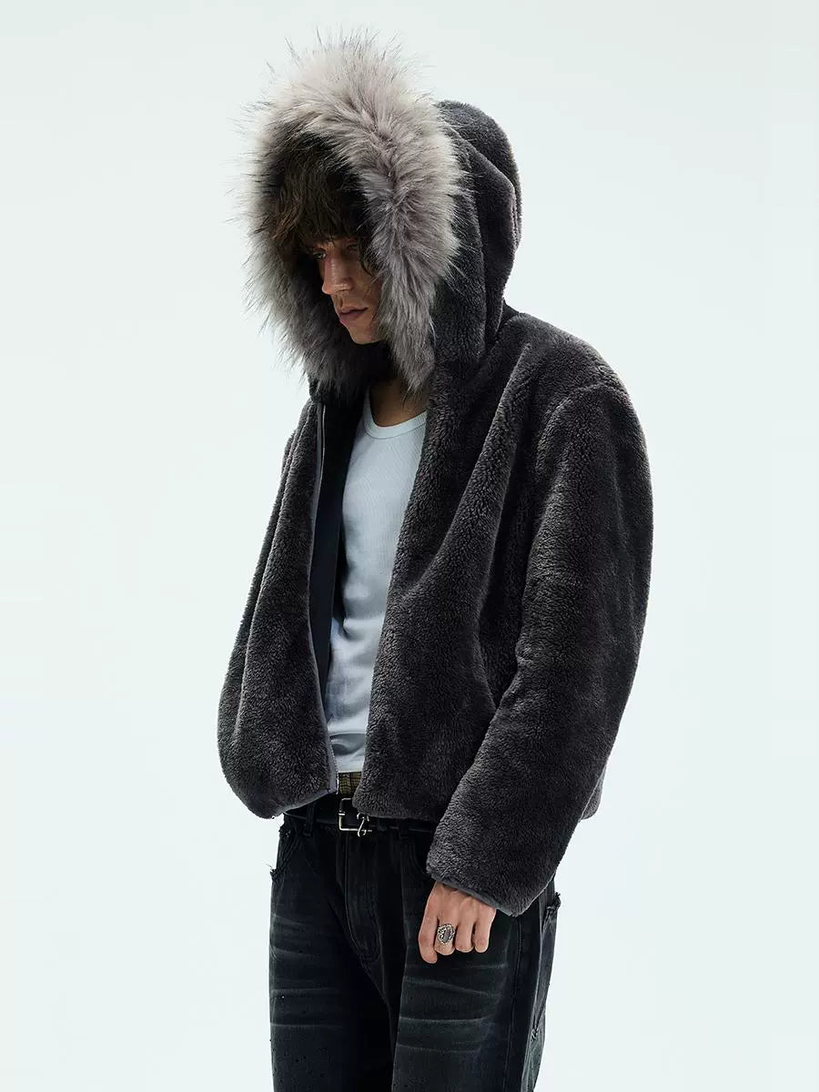 即日発送】WHISTLEHUNTER fur zip parker 即日発送】WHISTLEHUNTER fur zip parker