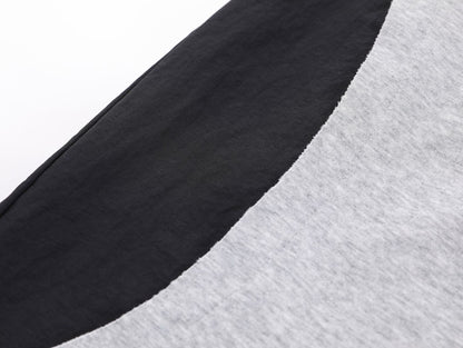 Contrast Panel Side-Stripe Wide Leg Sweatpants WN27912