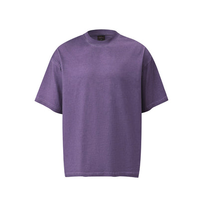 Plain Washed Oversize Short Sleeve T-Shirt WN18585