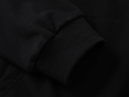 Washed Letter Embroidery Oversize Hoodie WN11515