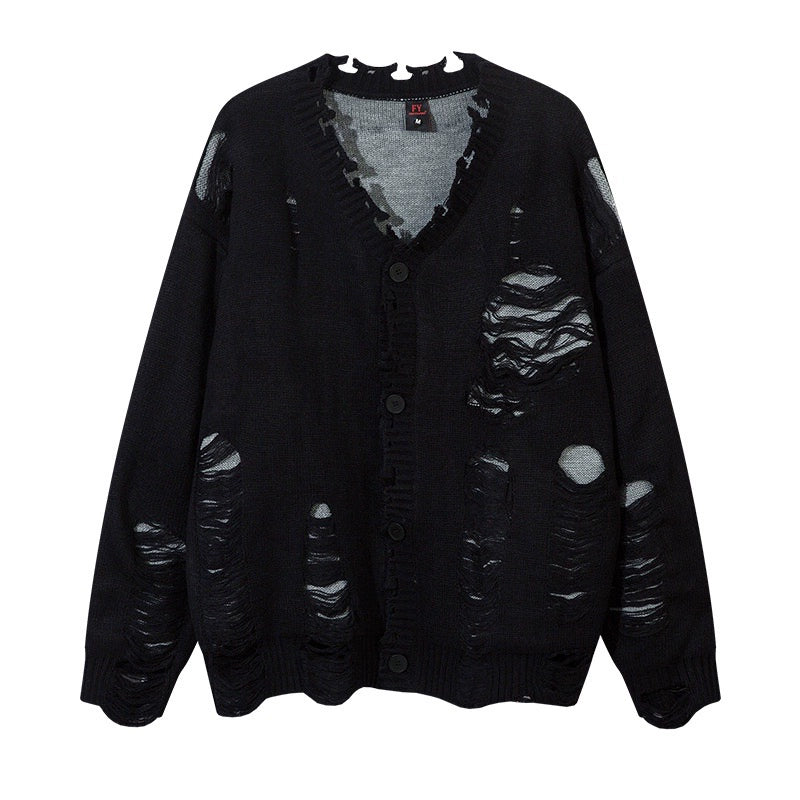 Damage Design Oversize Knit Cardigan WN10914