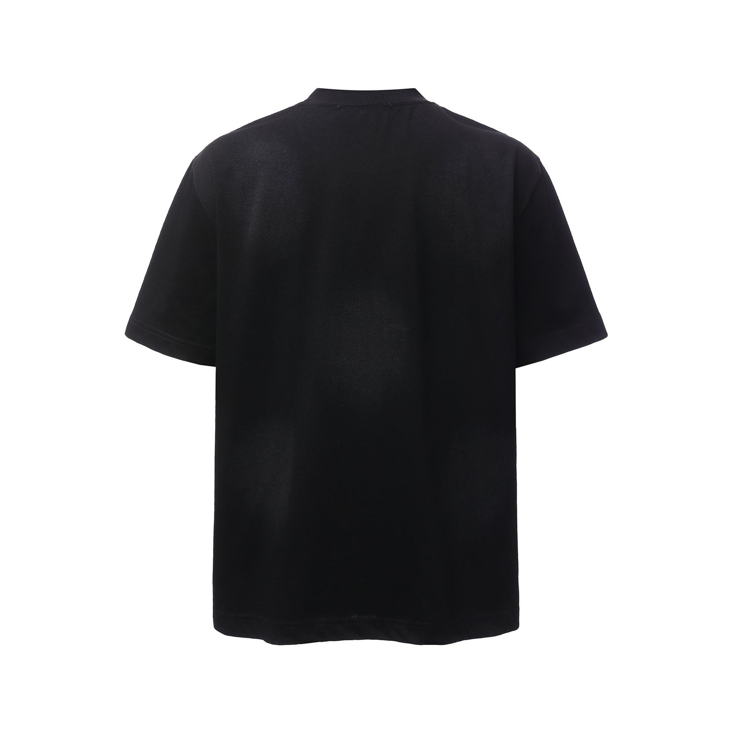Dirty Dye Letter Print Short Sleeve T-Shirt WN25463