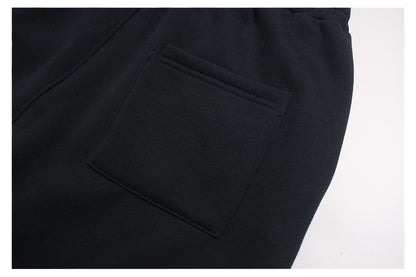 Cracked Letter Print Sweat Pants WN26418