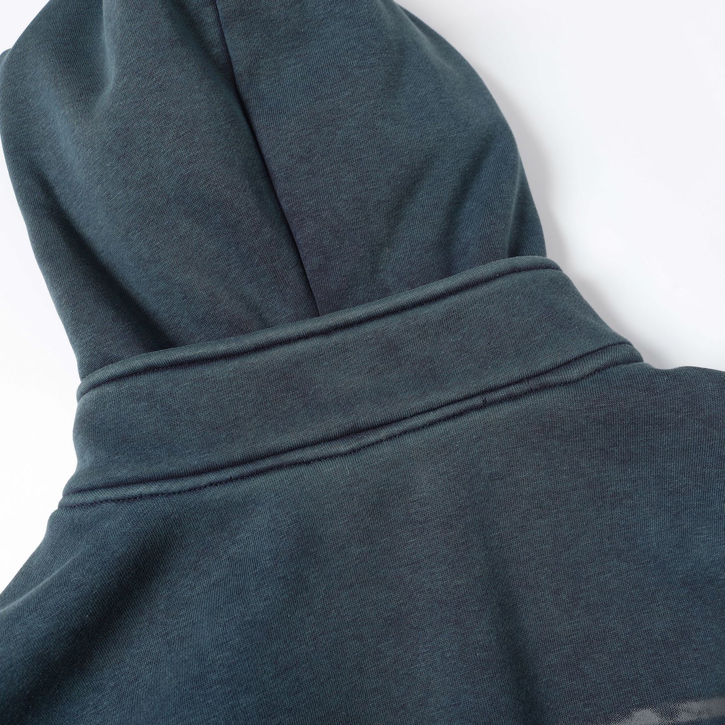 Washed Fleece-Lined Zipper Hoodie WN12652