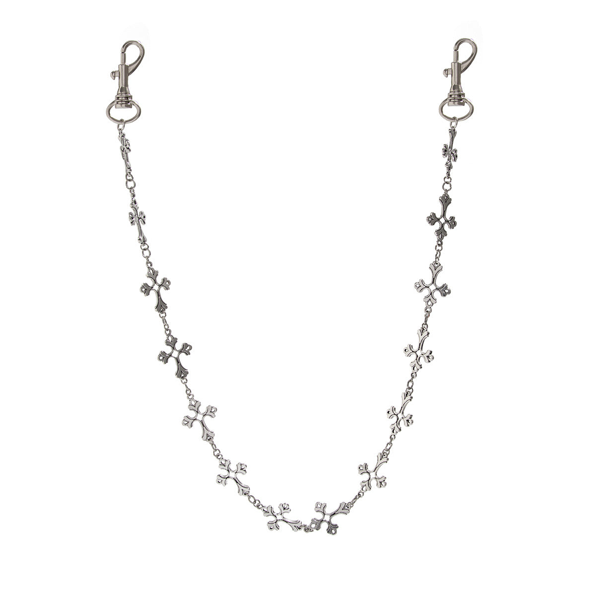 Cross Metal Pants Chain WN21074