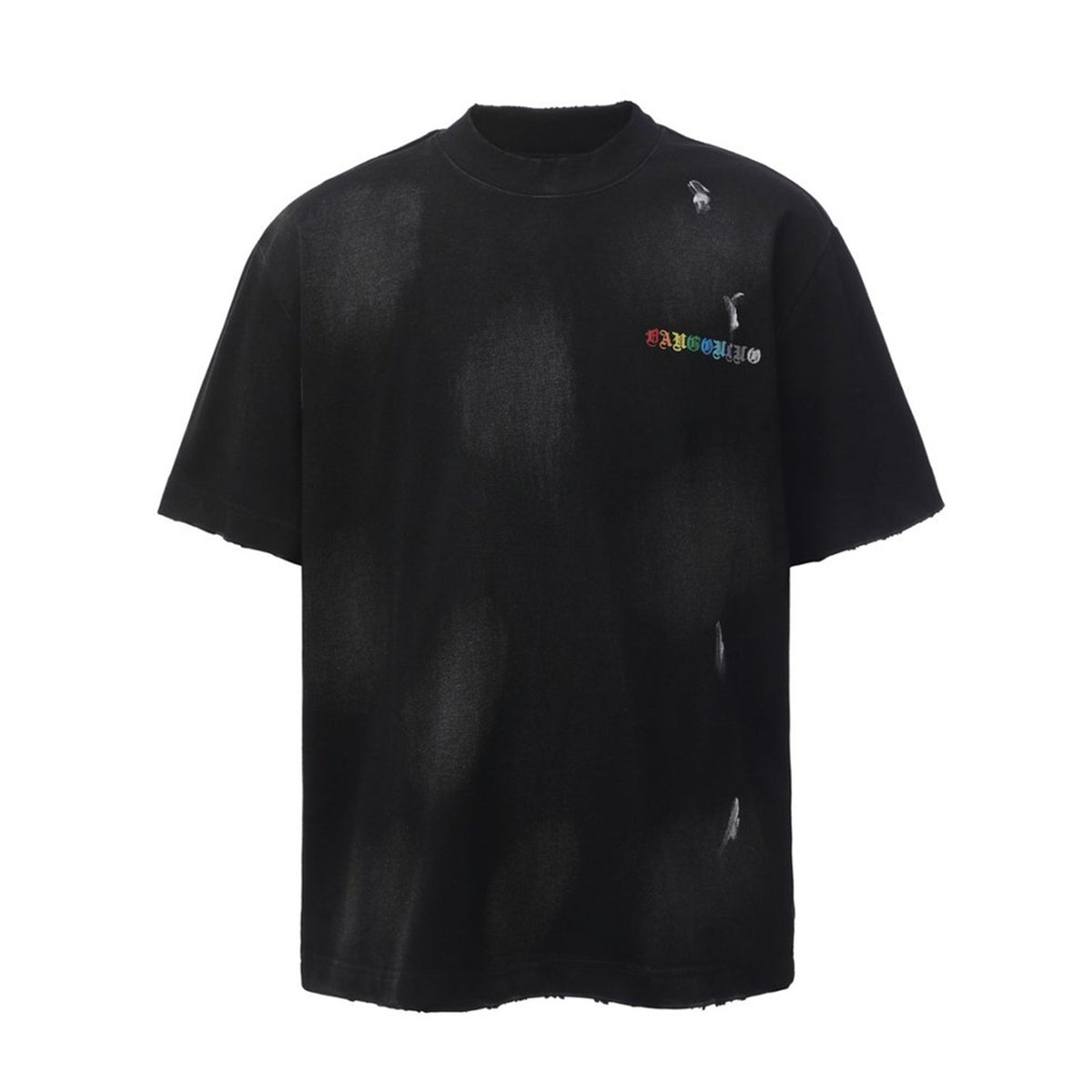 Letter Print Oversize Short Sleeve T-Shirt WN26883