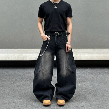 Sculpted Shape Wide Leg Denim Jeans WN19512