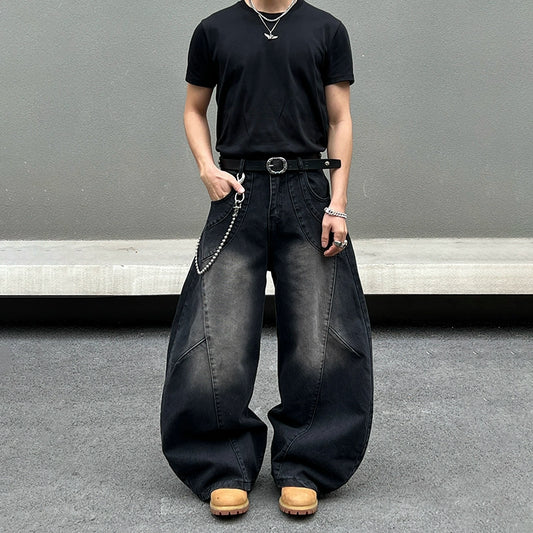 Sculpted Shape Wide Leg Denim Jeans WN19512