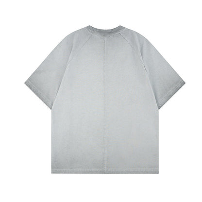 Washed Logo Print Short Sleeve T-Shirt WN25811
