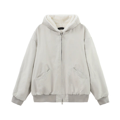 Fleece Linning Hooded Jacket WN10938