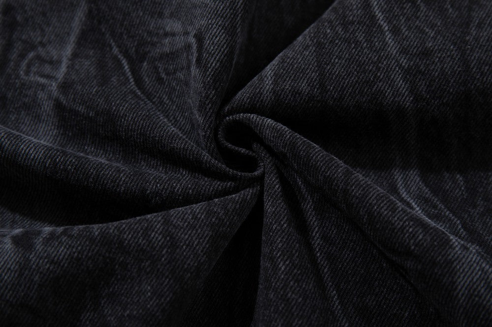 Washed Pocket Detail Denim Jacket WN27964