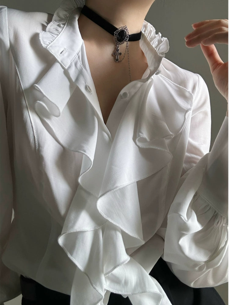 Cross Pendant Velvet Choker WN19632