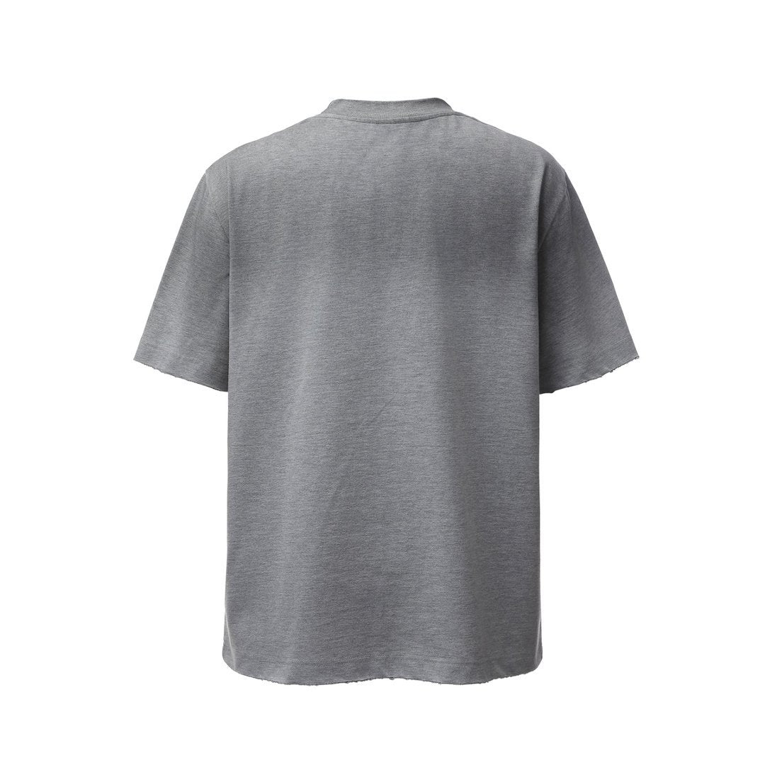 Heavyweight Spray Print Oversize Short Sleeve T-Shirt WN25821
