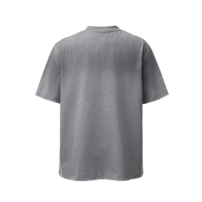 Heavyweight Spray Print Oversize Short Sleeve T-Shirt WN25821