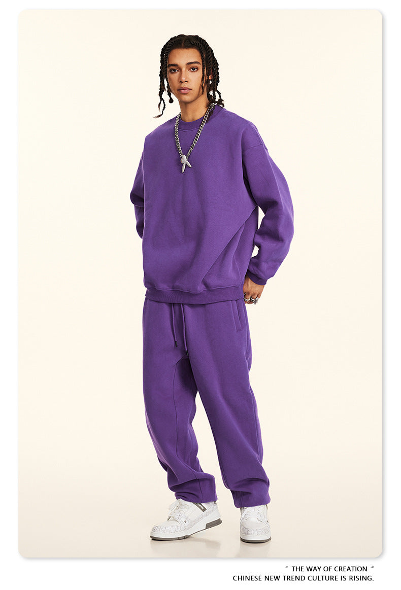 Fleece Lining Oversize Sweatshirt WN9928