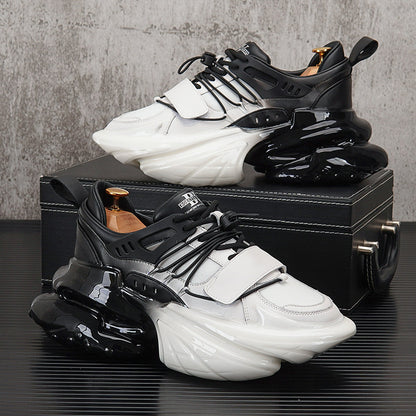 Strap Panel Air Sole Chunky Sole Sneakers WN24651