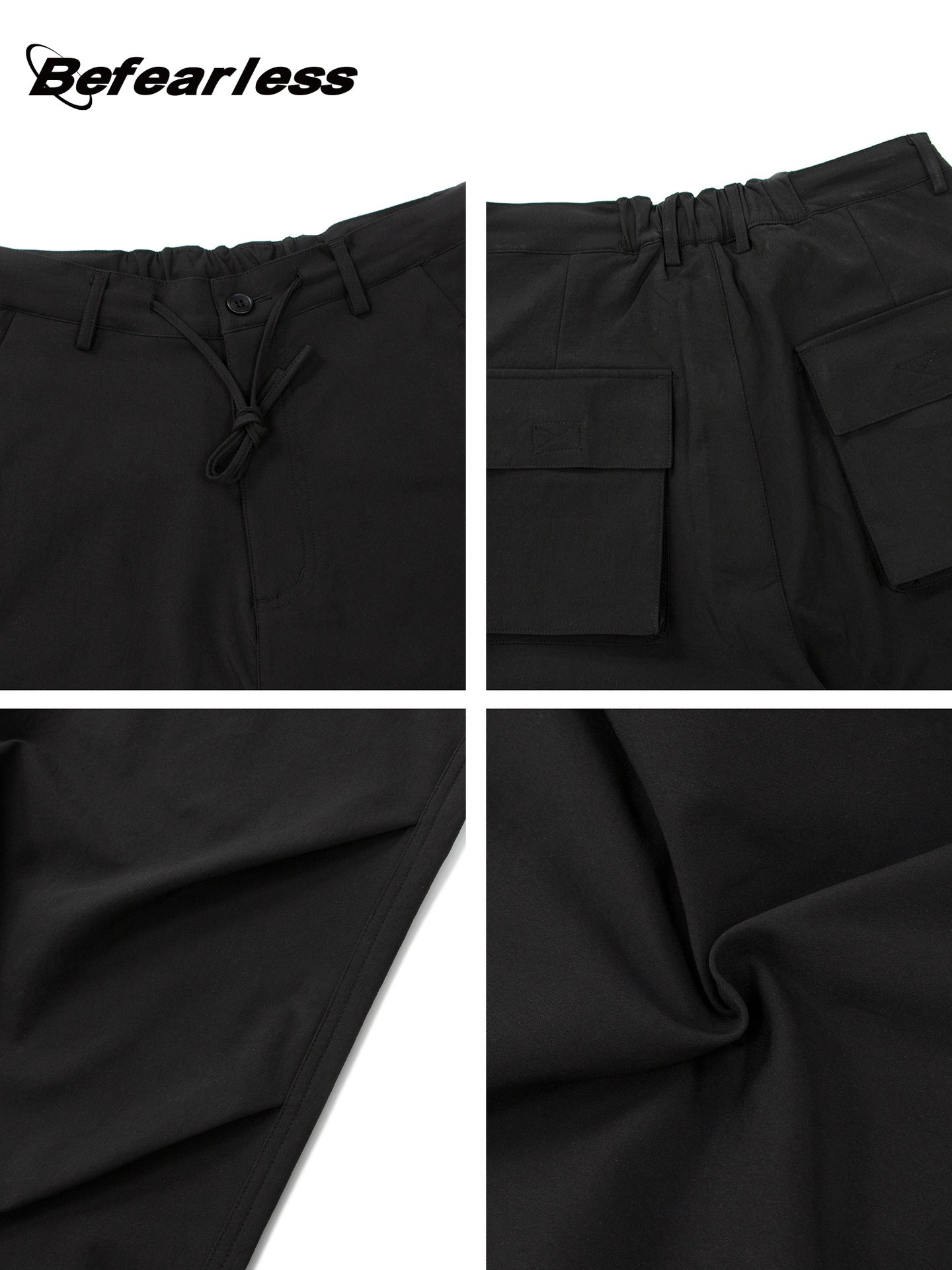 Crinkle Panel Wide Leg Pants WN26208