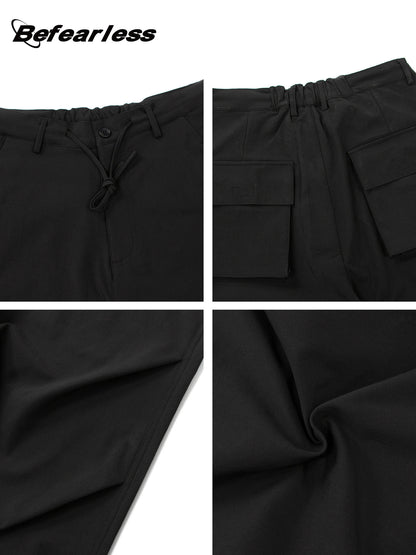 Crinkle Panel Wide Leg Pants WN26208
