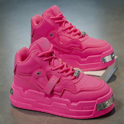 Platform Lace-Up Chunky Sneakers WN23340