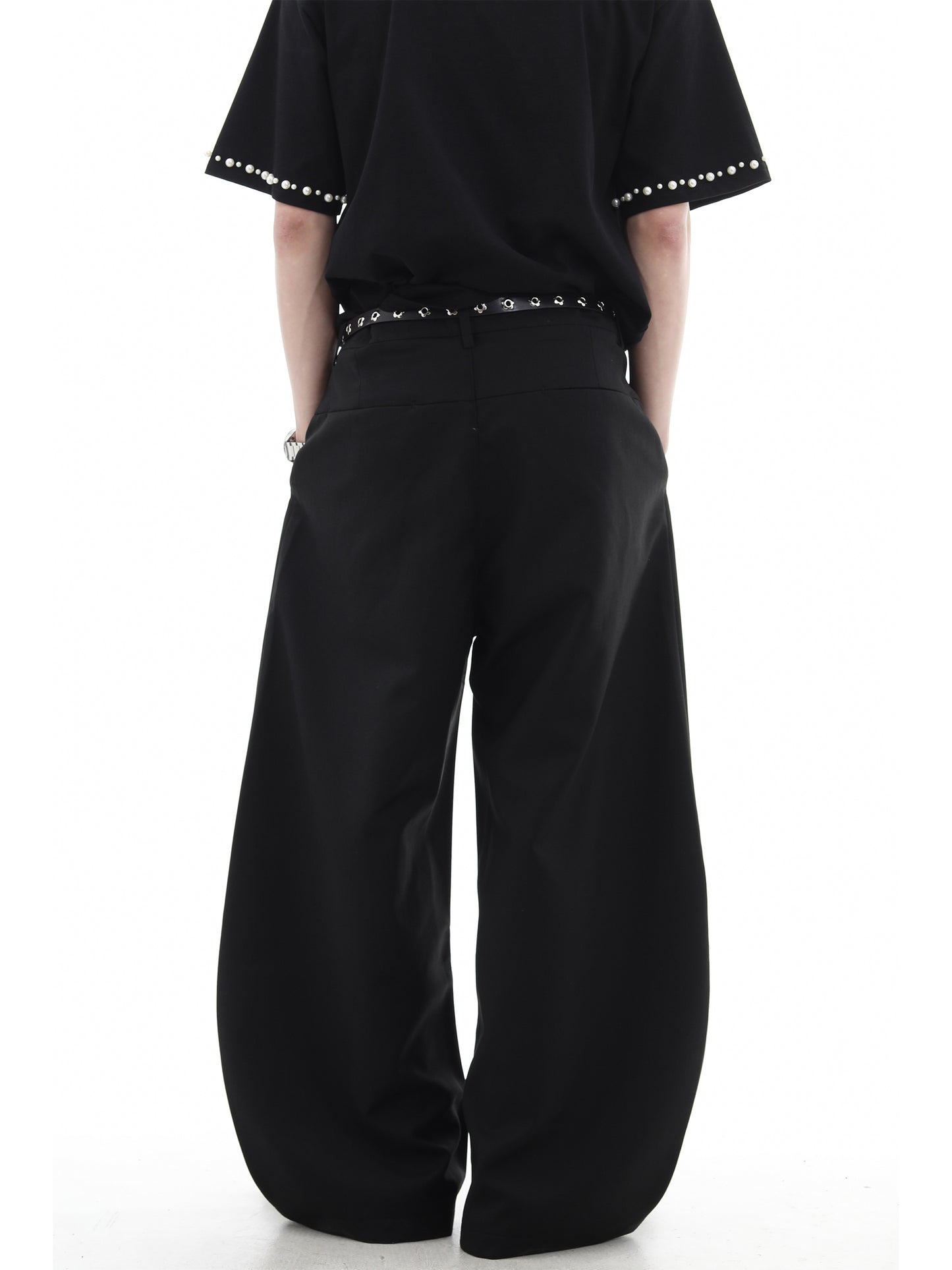 Draping Wide Leg Trousers WN15718