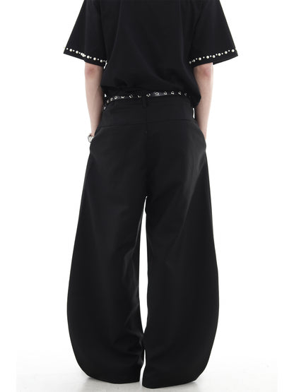Draping Wide Leg Trousers WN15718
