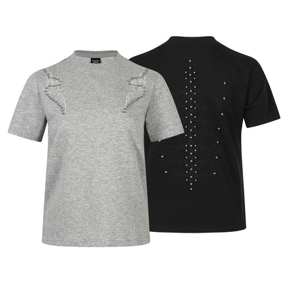 Rivet Design Short Sleeve T-Shirt WN25642