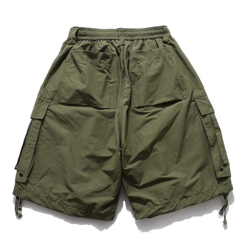 Multi Pocket Cargo Half Pants WN26754