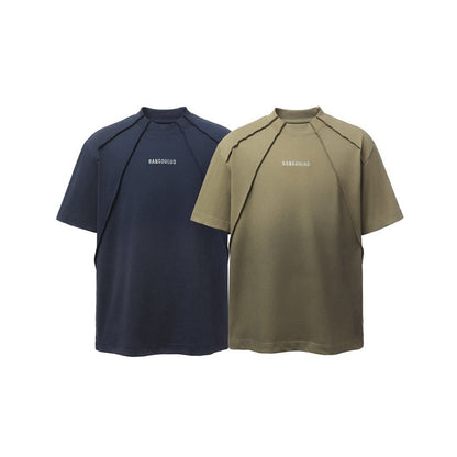 Heavyweight Washed Splice Oversize Short Sleeve T-Shirt WN25747