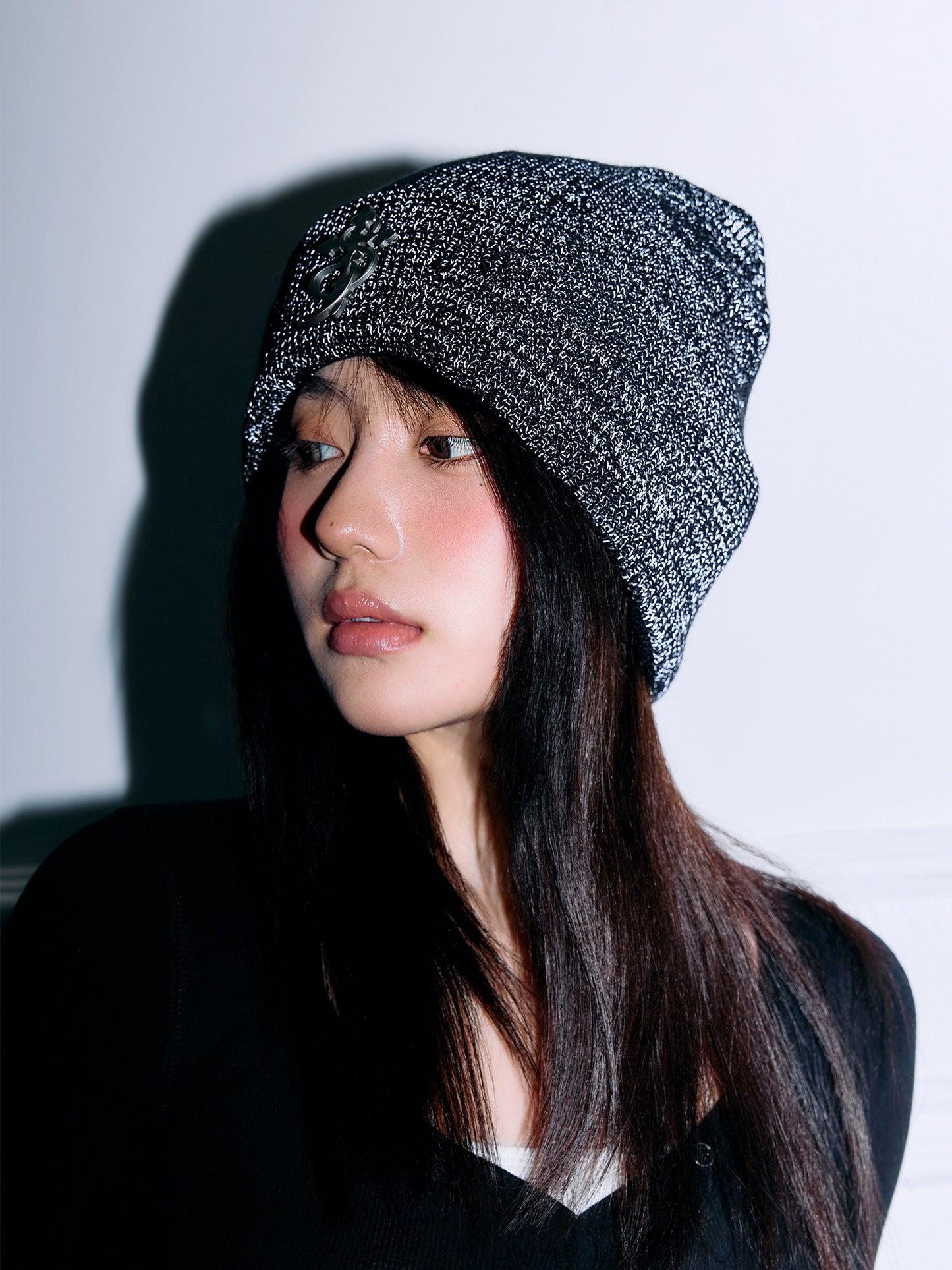 Star-Pattern Knit Beanie WN12028