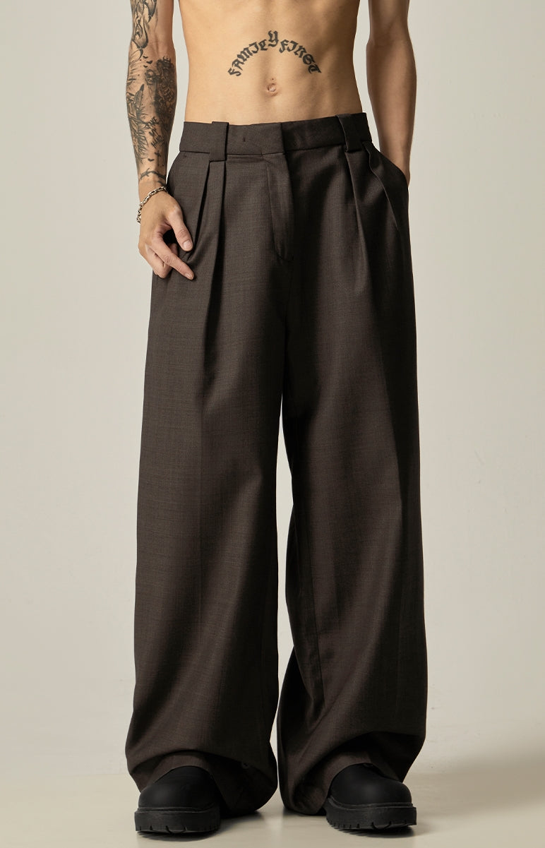 Clean Fit Straight Leg Trousers WN8970