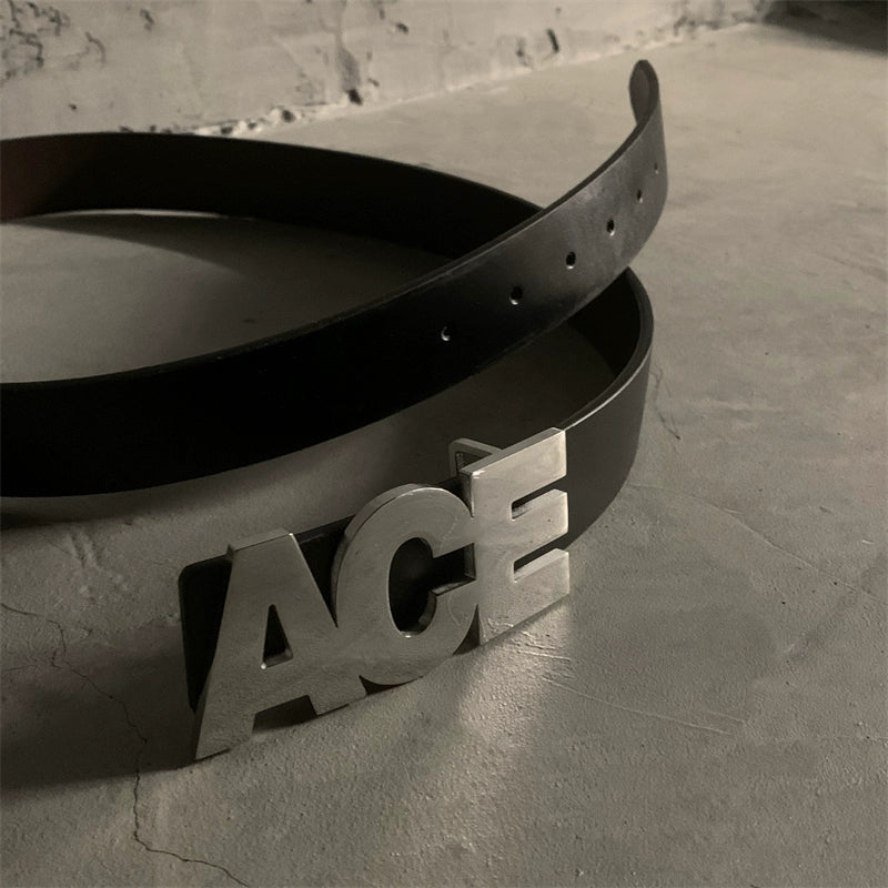 3D Metal Buckle PU Leather Belt WN20037