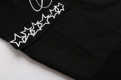 Graphic Cargo Pocket Half Pants WN27984