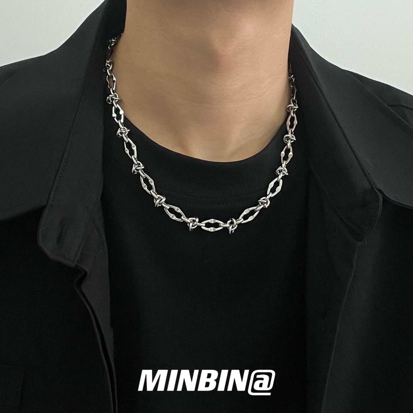 Titanium Steel Necklace WN19259