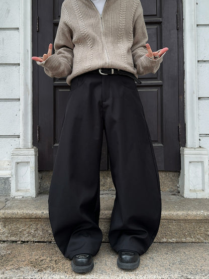 Drape Wide Leg Trousers WN24383