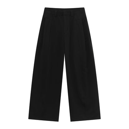 Pleats Wide Leg Trousers WN25025