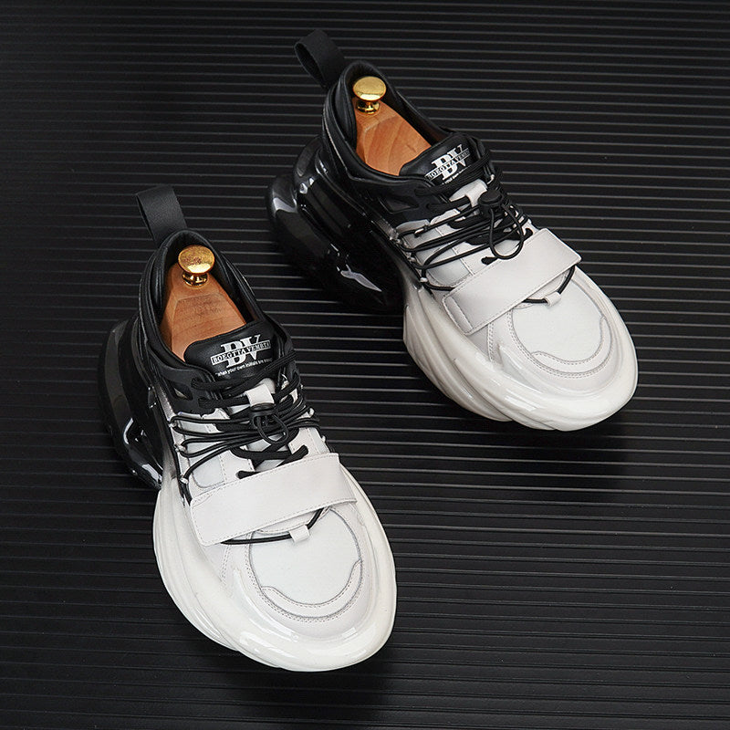 Strap Panel Air Sole Chunky Sole Sneakers WN24651