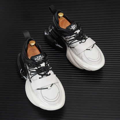 Strap Panel Air Sole Chunky Sole Sneakers WN24651