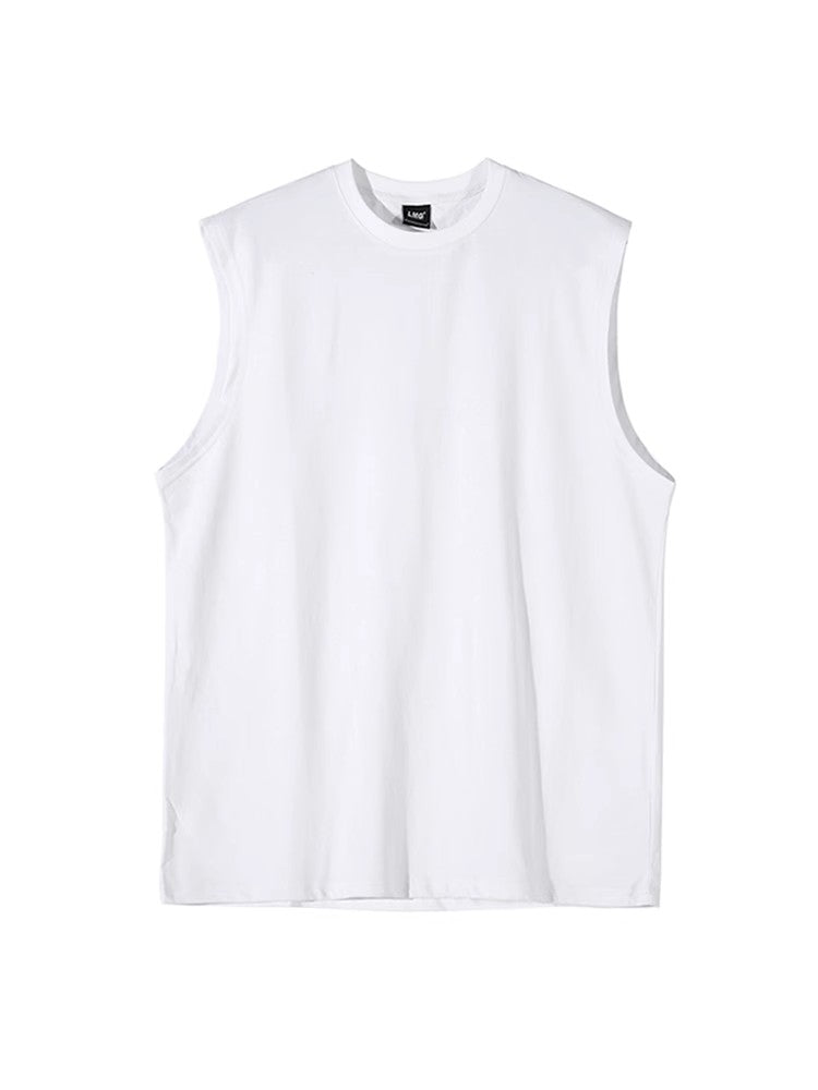 Round Neck Sleeveless T-shirt WN6694