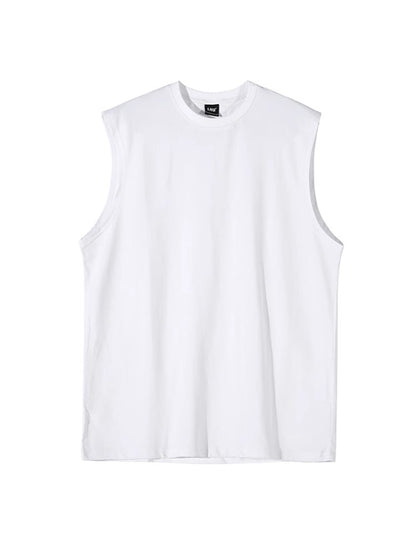 Round Neck Sleeveless T-shirt WN6694