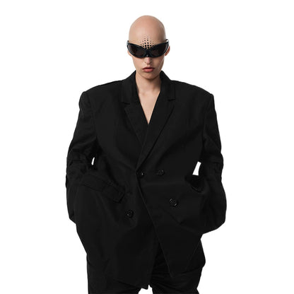 Pleats Deconstruction Tailored Jacket WN21293