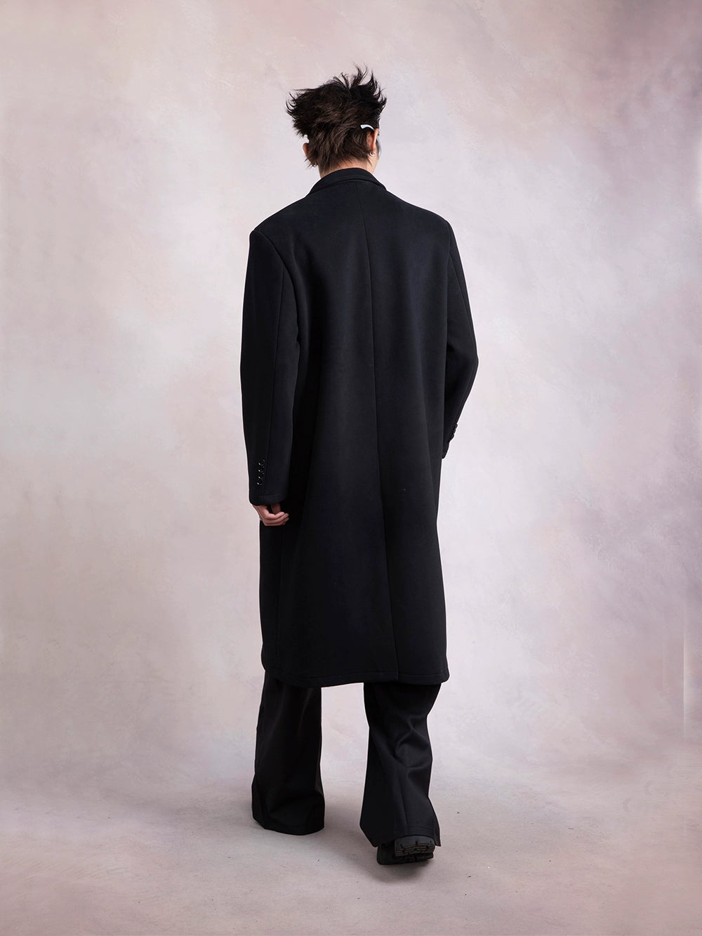 Oversize Middle Length Coat WN9287