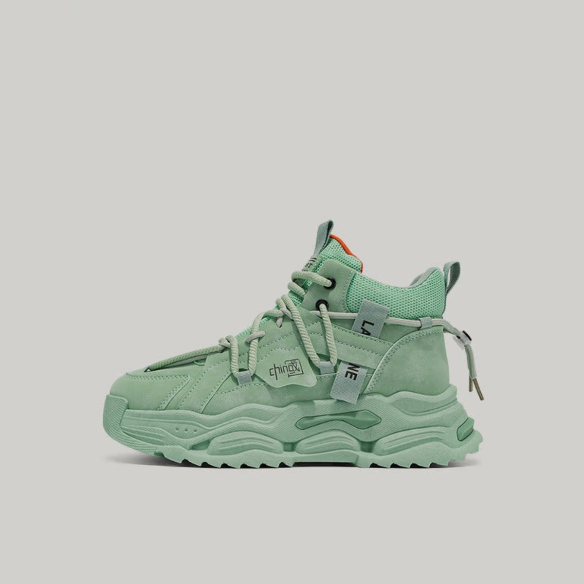 Platform High-Top Lace-Up Sneakers WN23503