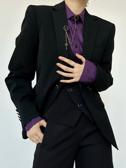 Plain Long & Short Sleeve Shirt WN19652