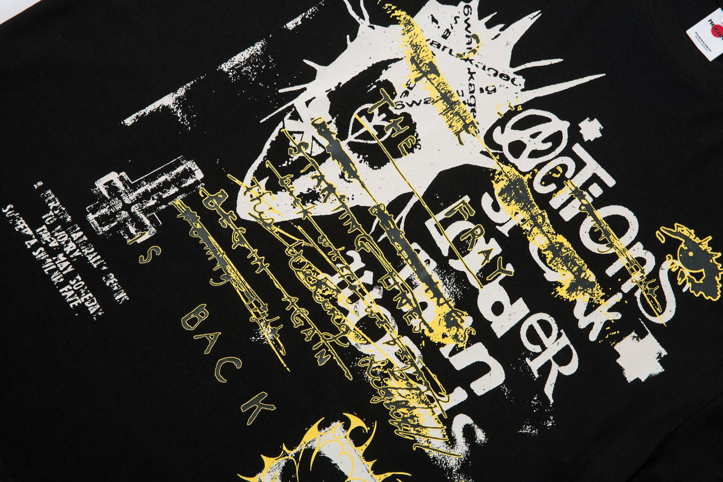 Fake Layered Graphic Print Long Sleeve T-Shirt WN25636