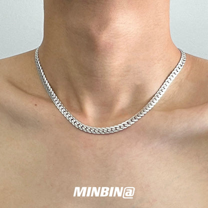 Cuban Chain Titanium Steel Necklace WN19248