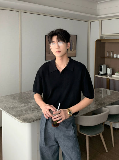 Cooling Tencel Linen Short Sleeve Polo Shirt WN20439