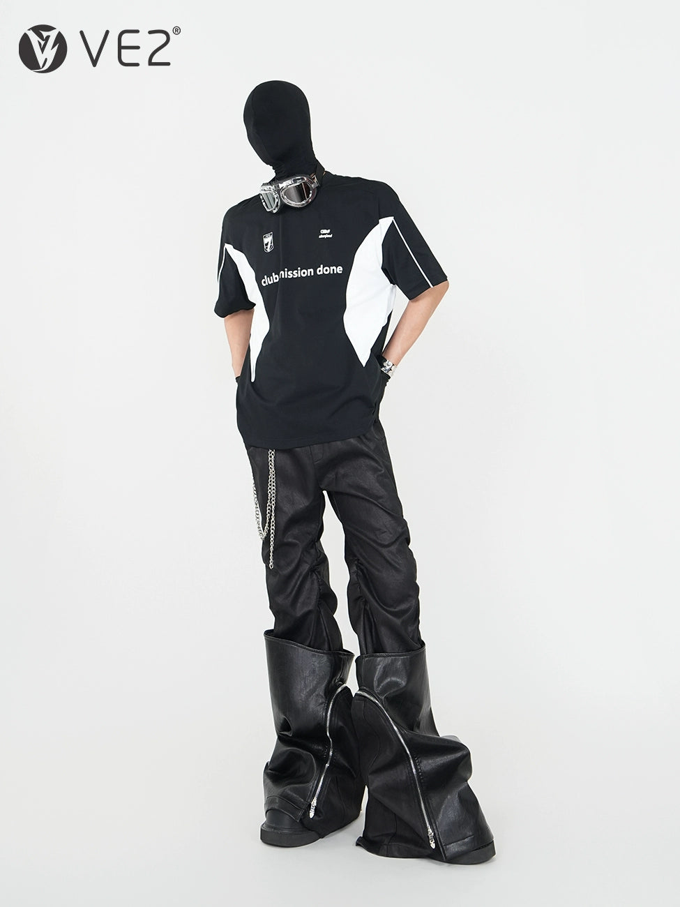 Graphic Letter Oversize Short Sleeve T-Shirt WN17308