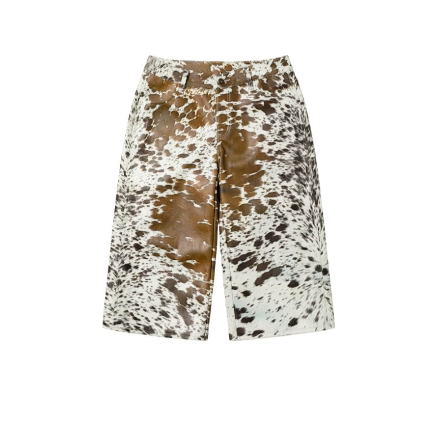 Graphic Art Print Half Pants WN19695