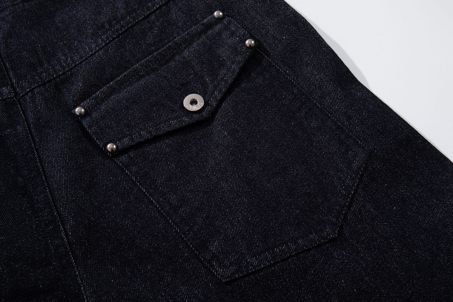 Raw Denim Deconstruction Wide Leg Denim Jeans WN26105