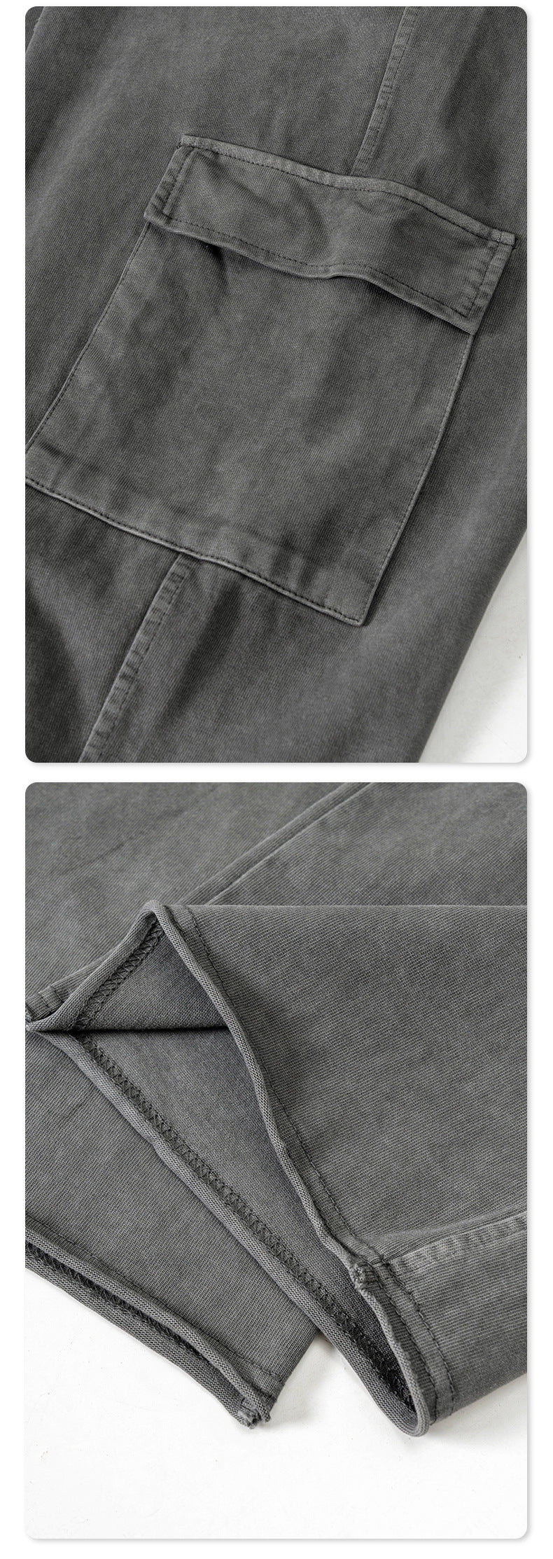 Wide-leg Thin Cargo Sweatpants WN6022